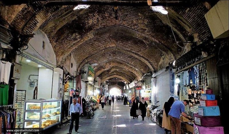 بازارچه شاپور در محله سنگلج تهران